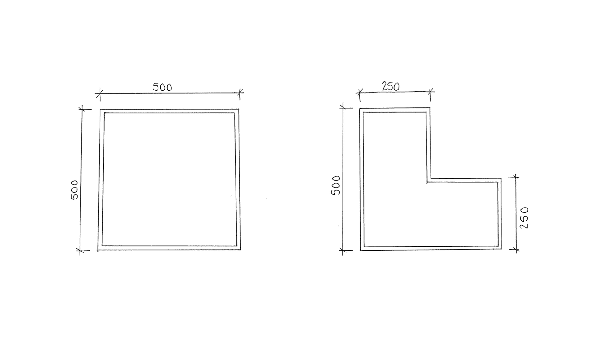 Arkitektonisk design studio plantegninger
