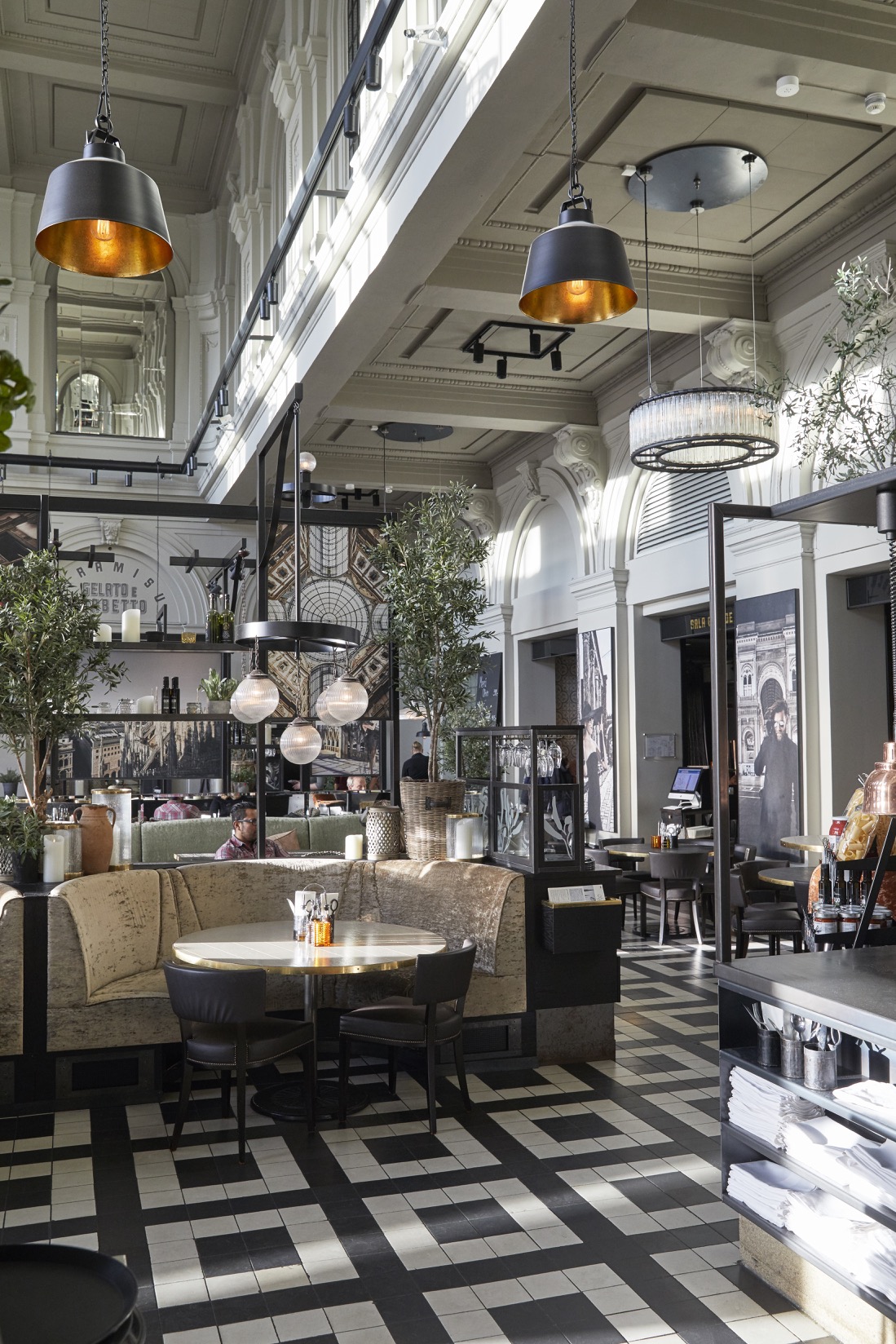 Restauranter med sofistikert interiør