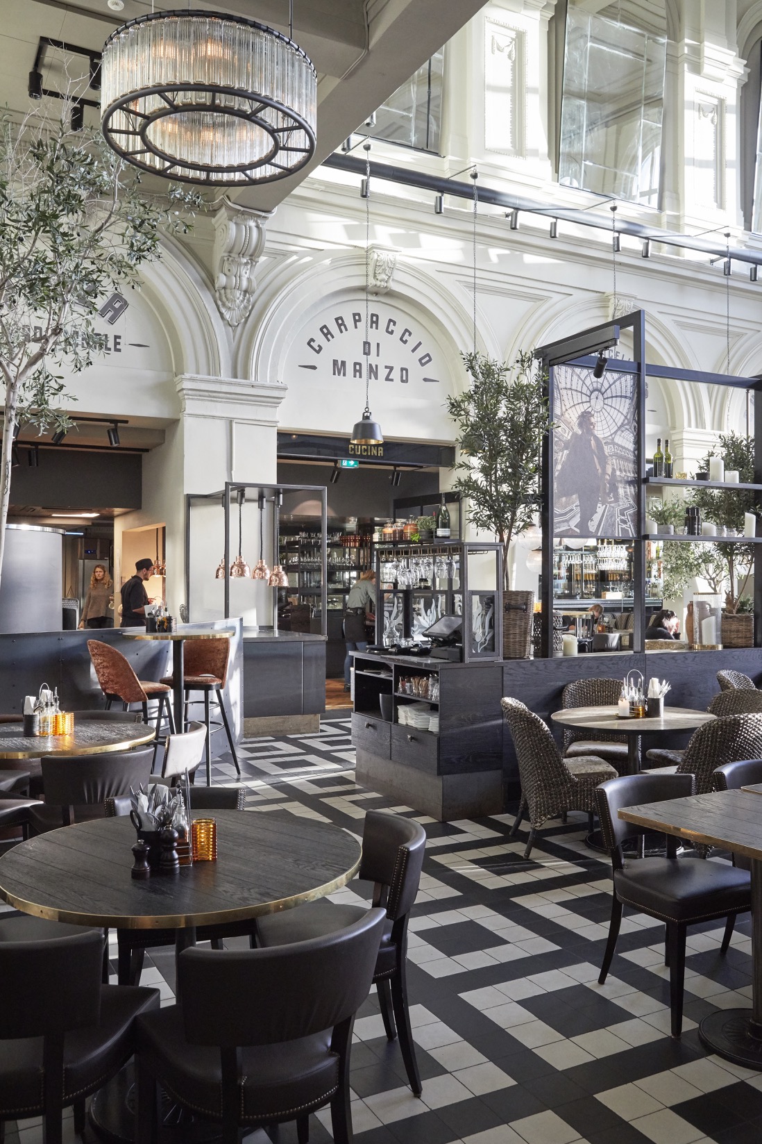 Restauranter med elegant innredning og god service