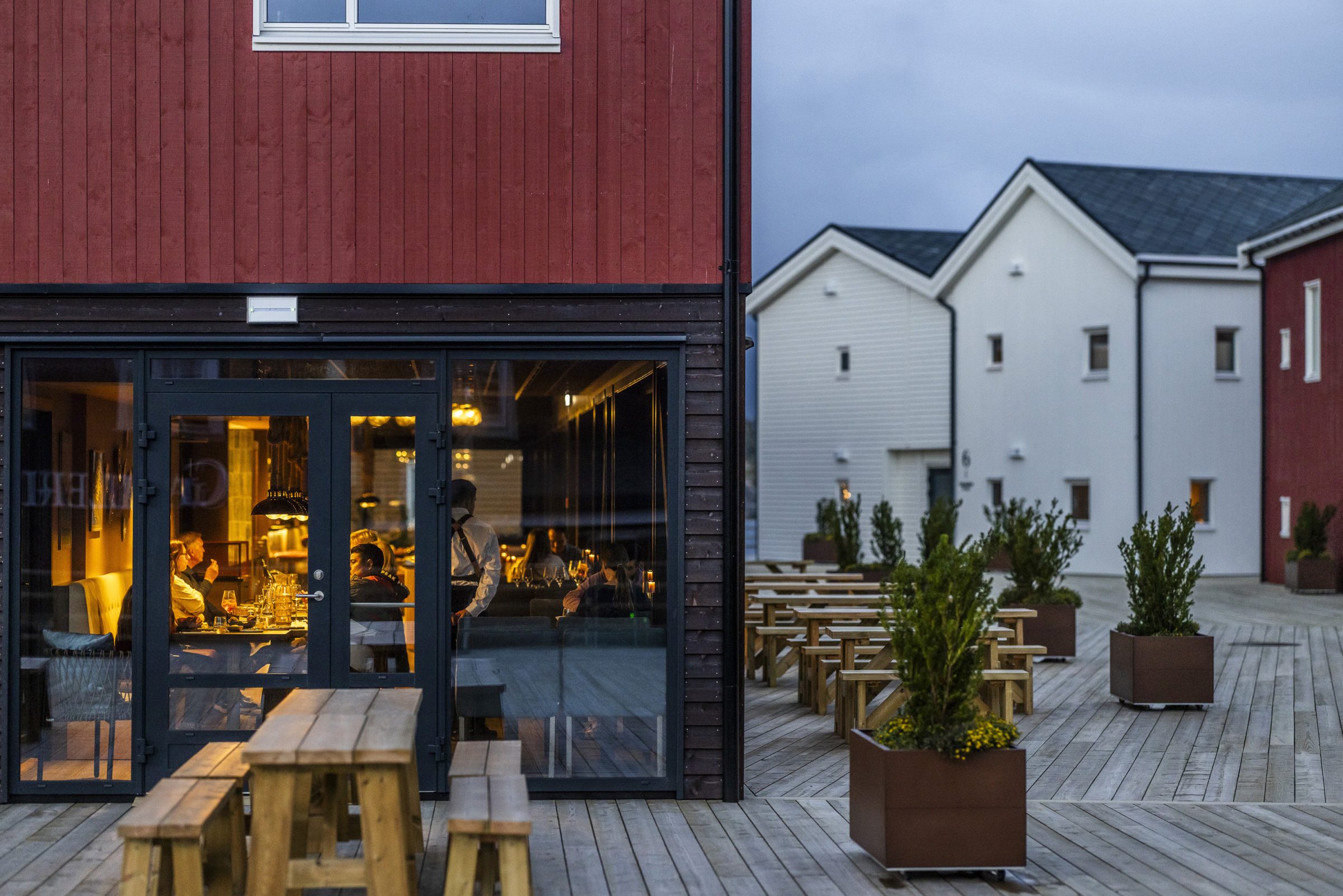 Restauranter med uteservering