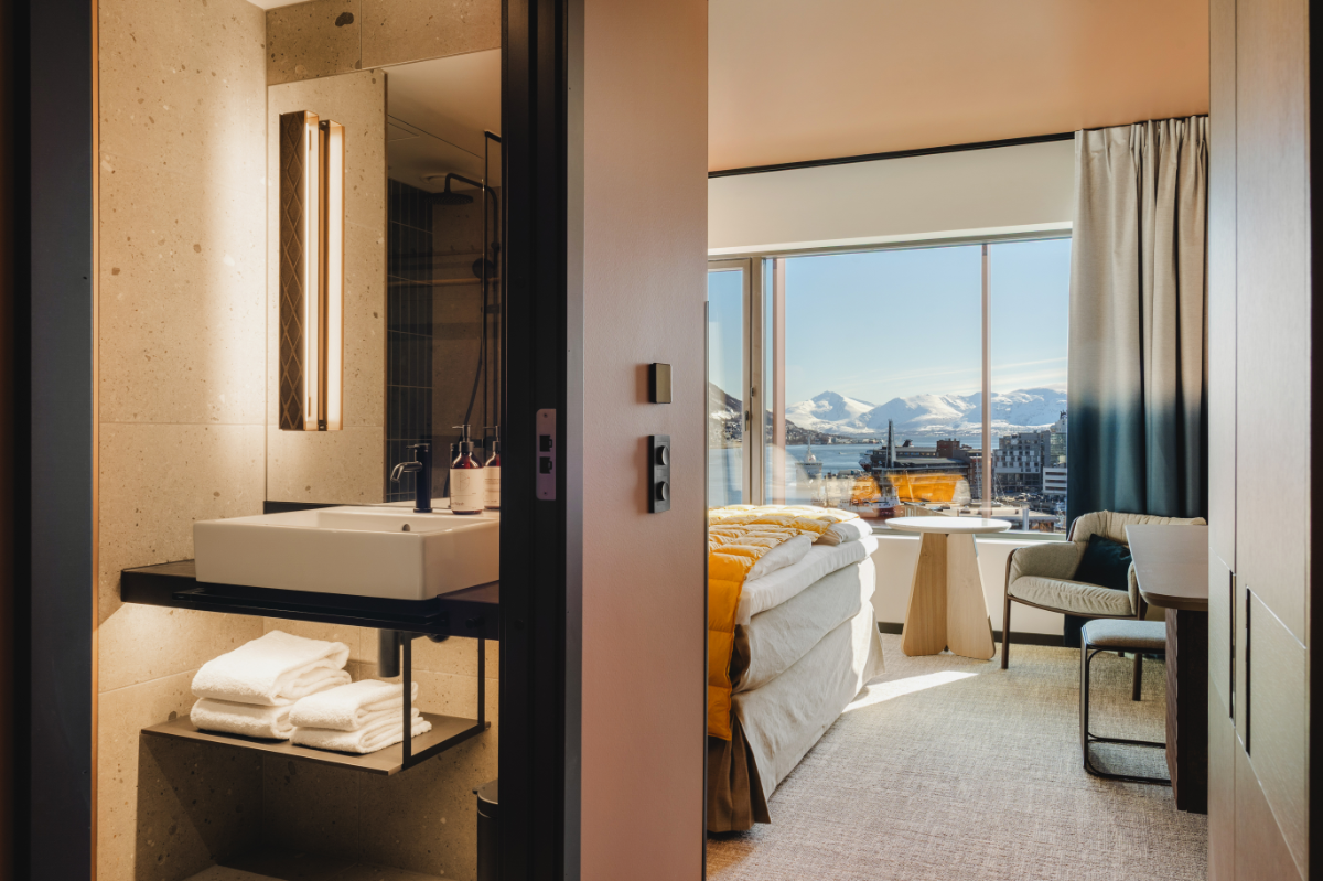 Hotellrom@The Dock 69°39 ScandicTromso Mai25 DanielMikkelsenPhotography 8256