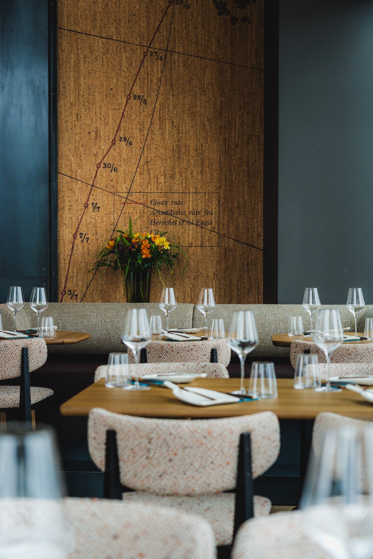Restauranter med elegant innredning
